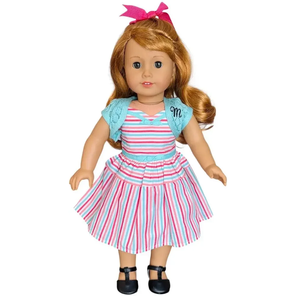 American Girl Maryellen Larkin with Flamingo Swim Set & Meet Dress